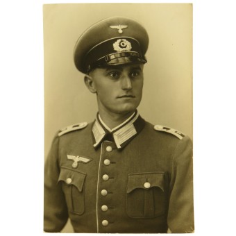 Wehrmacht - Unteroffizier 2. mg: n pataljoonasta Geschönte tunikalla. Espenlaub militaria